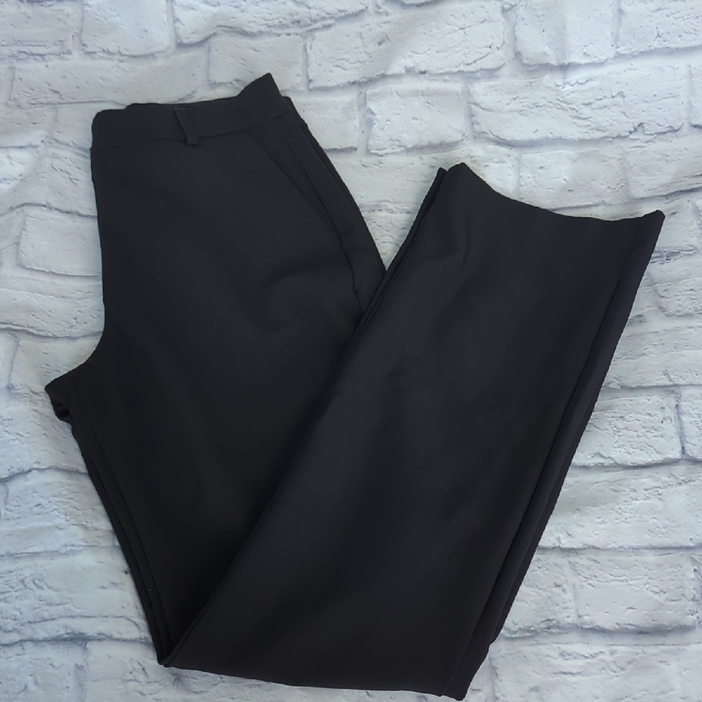 Express Editor High Rise Boot Black Pants Size 8R